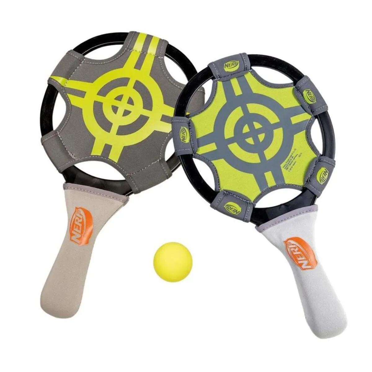 Neopren Beach Ball Set, 2 Schläger und Ball de Nerf – photo du produit