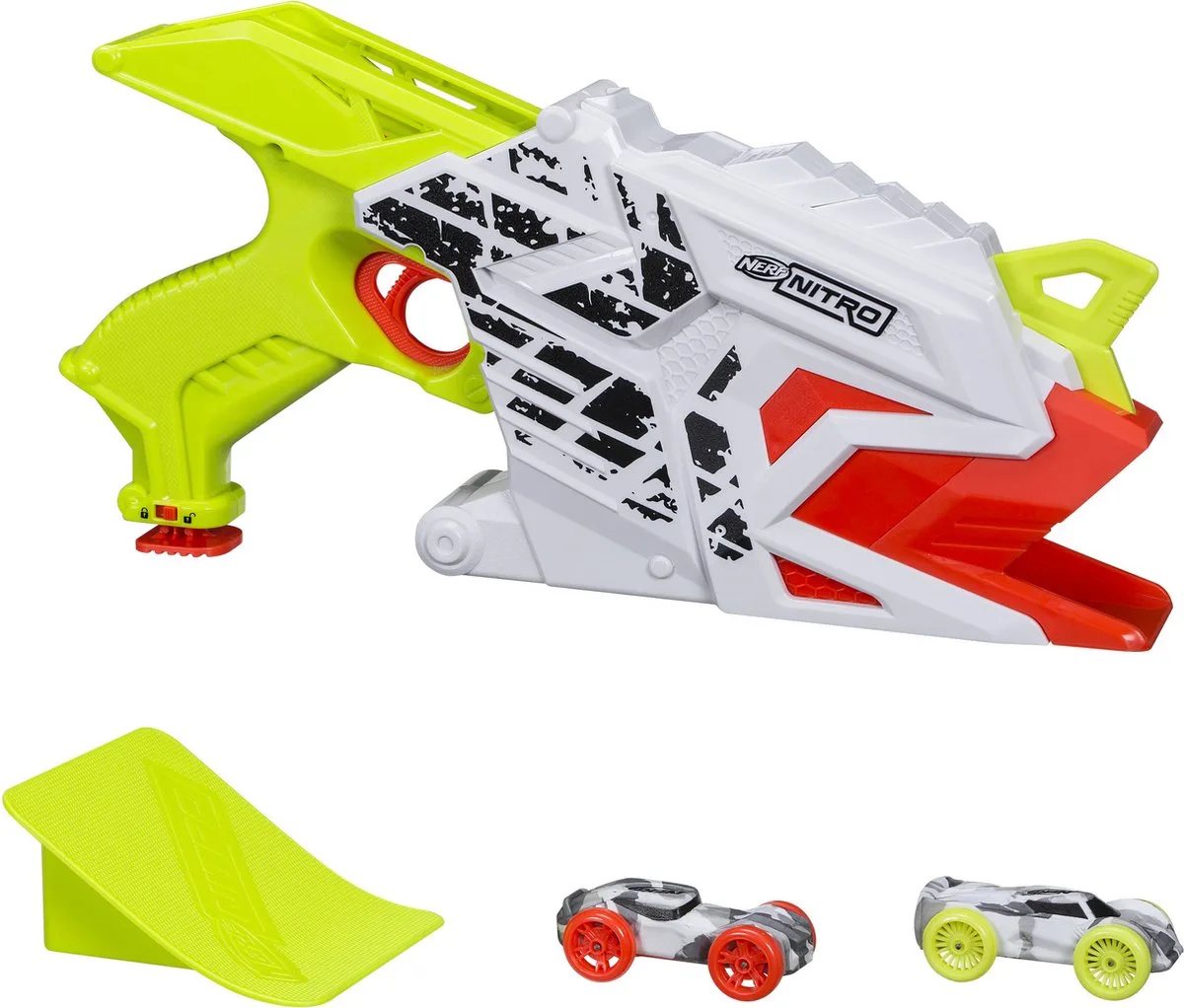 Nitro Aerofury Ramp Rage de Nerf en Blanc – photo du produit