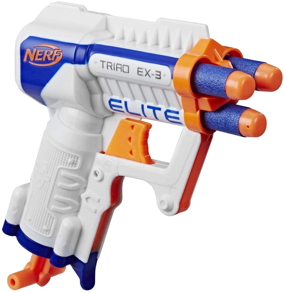 Nstrike Elite Triad Ex3 från Nerf i Vit, Blå, Orange – produktbild