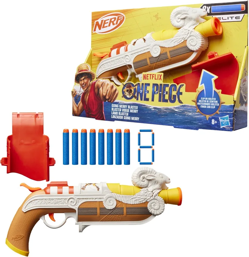One Piece Going Merry-blaster de Nerf en Multicolore – photo du produit