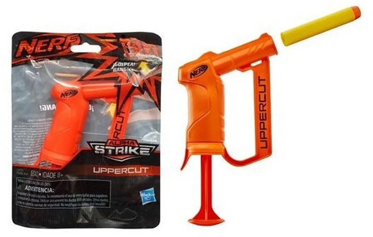 Pistool Alpha Strike Uppercut de Nerf en Orange – photo du produit