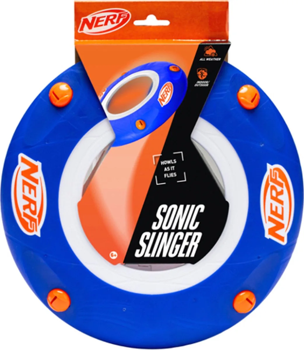 Sonic Slinger Disc - Frisbee by Nerf in Blue, Orange – product photo