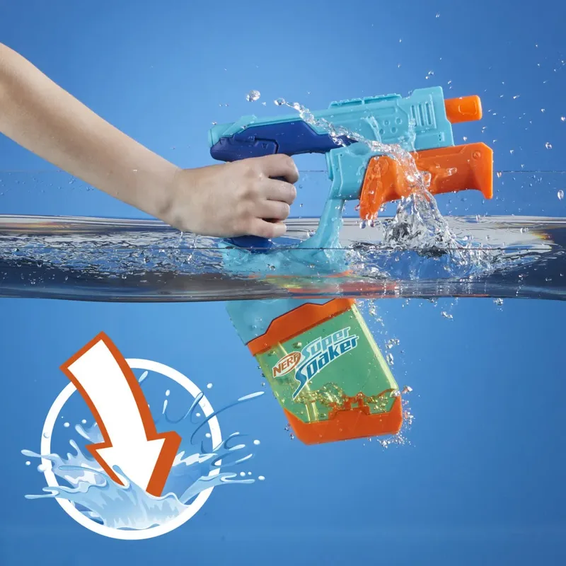 Super Soaker Dunk-Fill - Waterpistool - Duopack fra Nerf i Flerfarvet – produktbillede 6 af 6