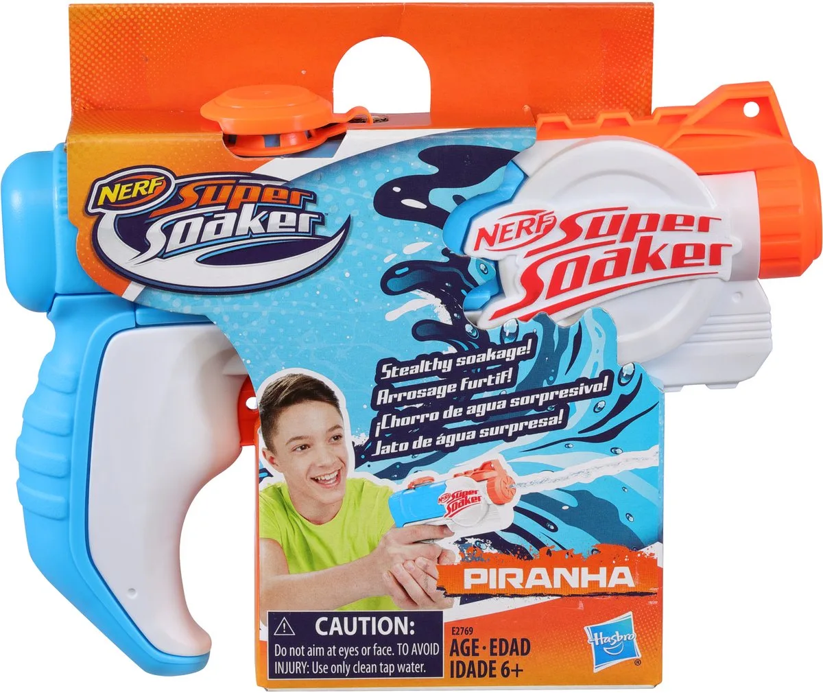 Super Soaker E2769AS03, 6 jaar, 99 jaar, 267 g fra Nerf i Blå – produktbillede