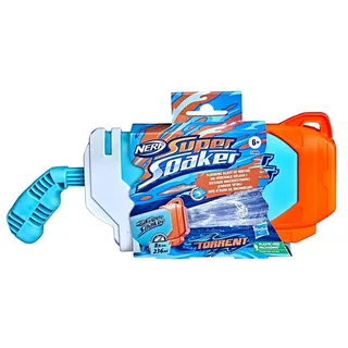 Super Soaker Torrent-waterblaster, pomp om een vloedgolf af te vuren,waterplezier voor buiten von Nerf in Blau – Produktfoto 3 von 4