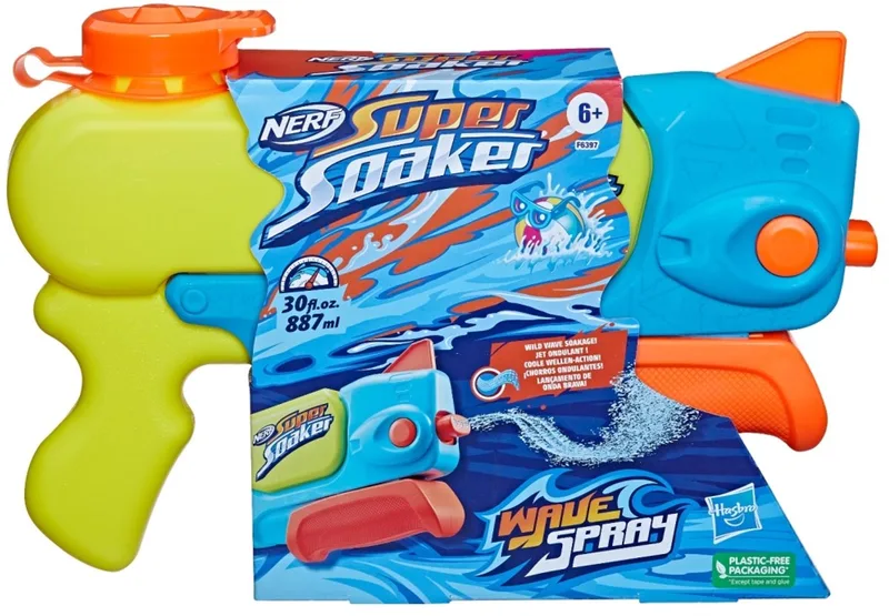 SuperSoaker Wave Spray - Waterpistool de Nerf en Multicolore – photo du produit