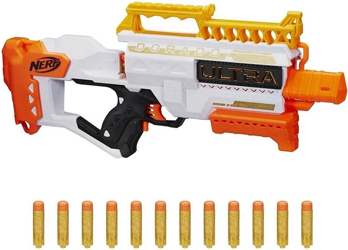 Ultra Dorado Blaster de Nerf en Jaune – photo du produit