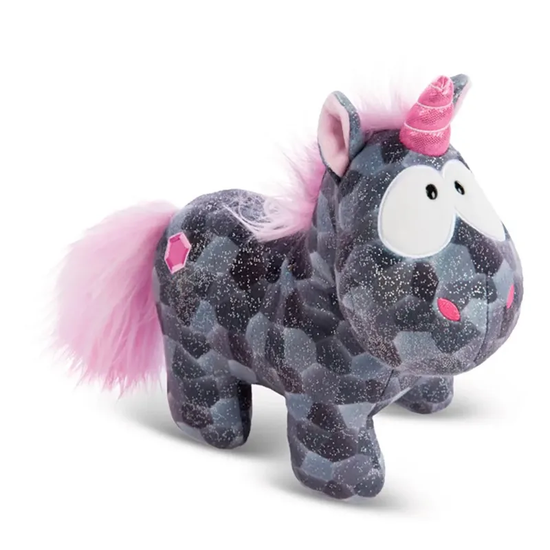 Eenhoorn Diamantstof Staande Teddy 22 Cm fra NICI – produktbillede