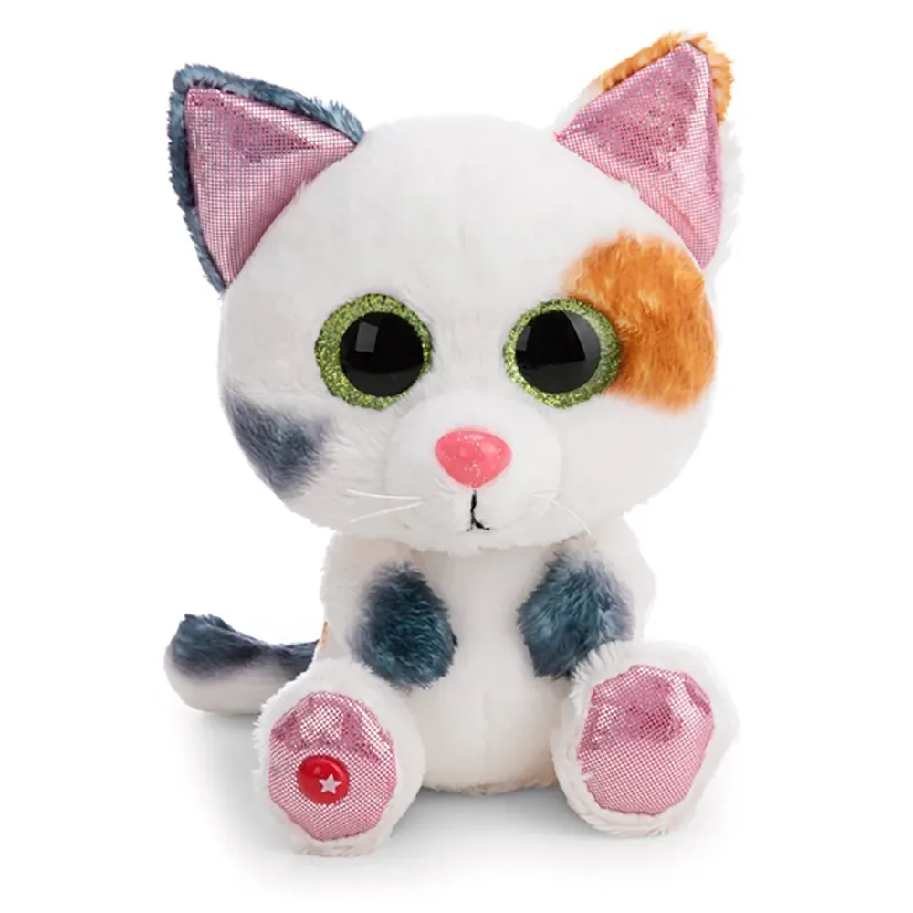 Glubschis Chat Calico Calli Malli Peluche 15 Cm de NICI – photo du produit