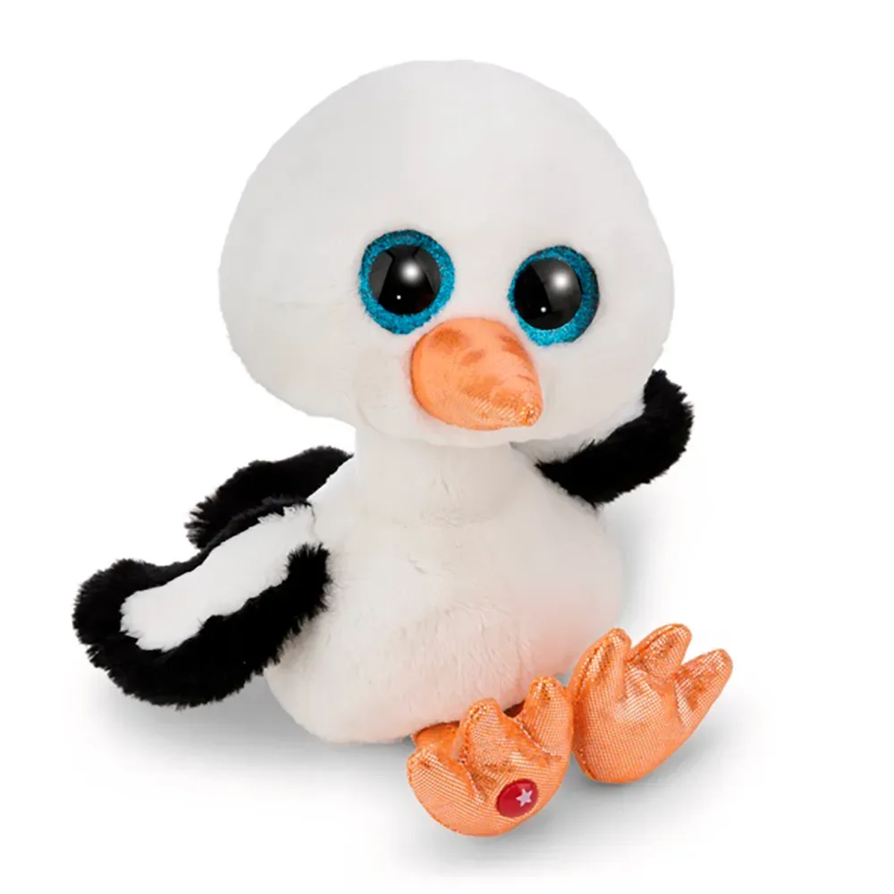 Glubschis Ooievaar Sir Sorto Teddy 15 Cm van NICI – productfoto