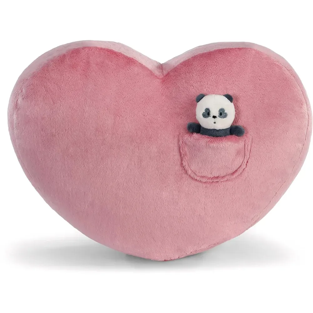 Hartvormige Liefdespanda Knuffel 40x27 Cm van NICI – productfoto