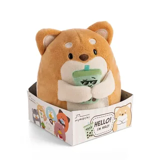 Hund Hiro Mit Bubble Tea In Geschenkbox Teddy 11x12x6.5 Cm 16 Cm von NICI – Produktfoto 2 von 2