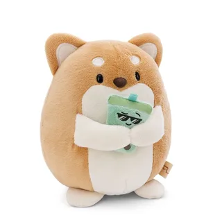 Hund Hiro Mit Bubble Tea In Geschenkbox Teddy 11x12x6.5 Cm 16 Cm von NICI – Produktfoto 1 von 2