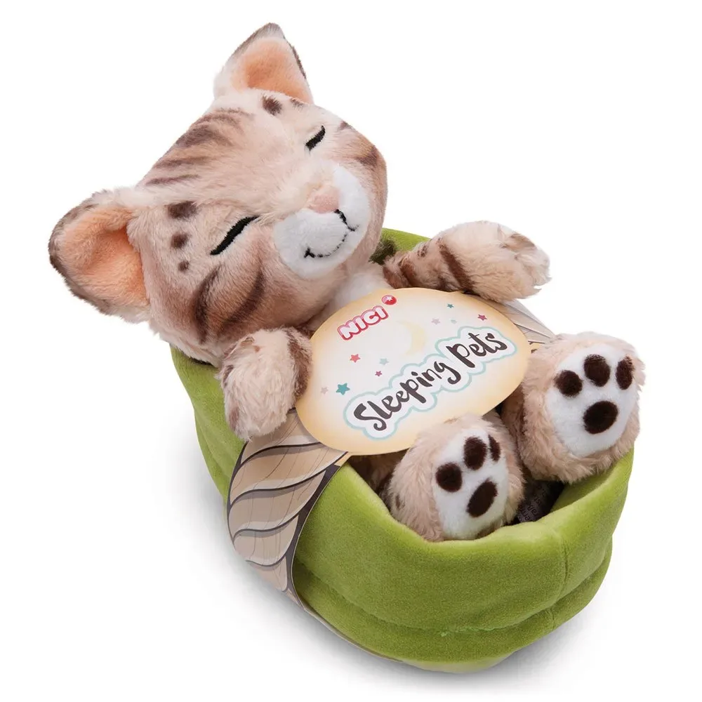 Kat Slaapt In Mand Teddy 12 Cm by NICI – product photo