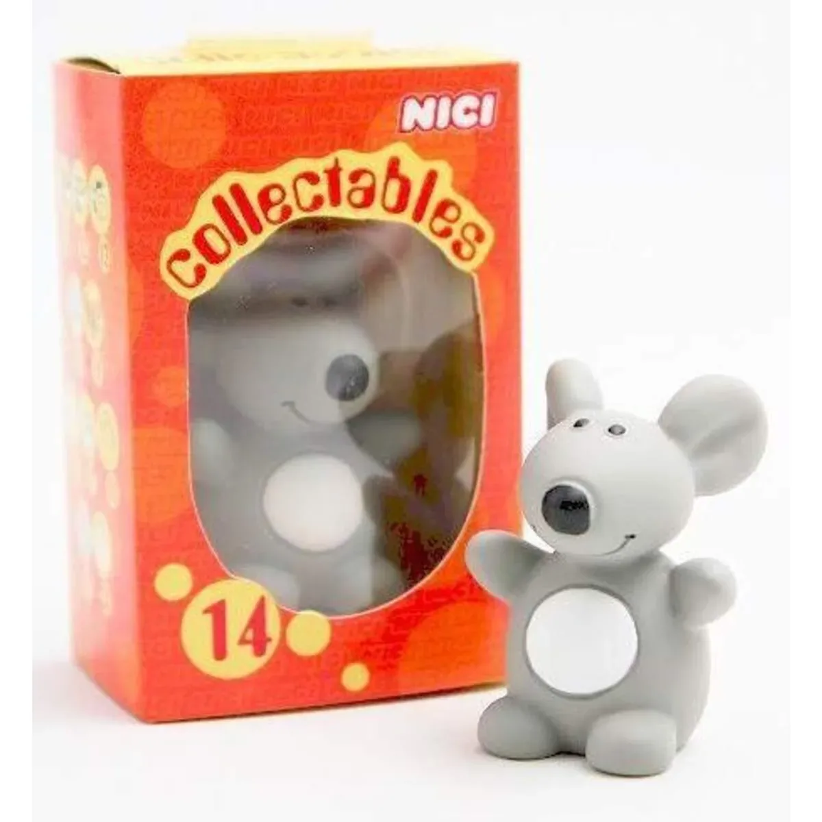 Maus -Sammelfigur beige Nr. 14 Neu versiegelt by NICI – product photo