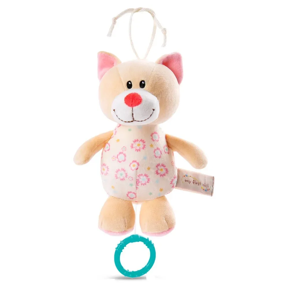 Chat Boîte à Musique Sur Carte D´en-tête Teddy 18 Cm de NICI – photo du produit