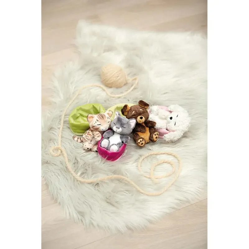 Poodle Hond Slaapt In Mand Teddy 12 Cm van NICI – productfoto 6 van 6