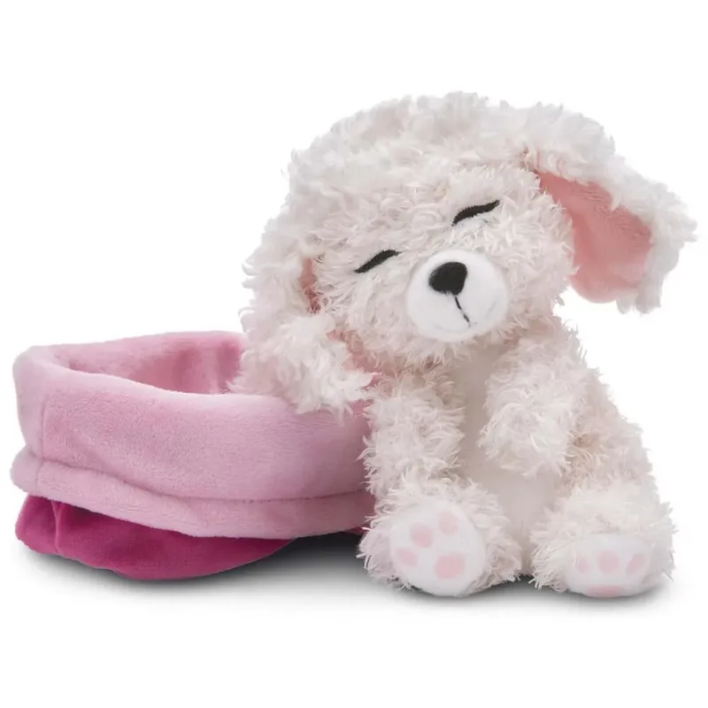 Poodle Hond Slaapt In Mand Teddy 12 Cm van NICI – productfoto 2 van 6