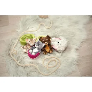 Poodle Hond Slaapt In Mand Teddy 12 Cm van NICI – productfoto 5 van 6