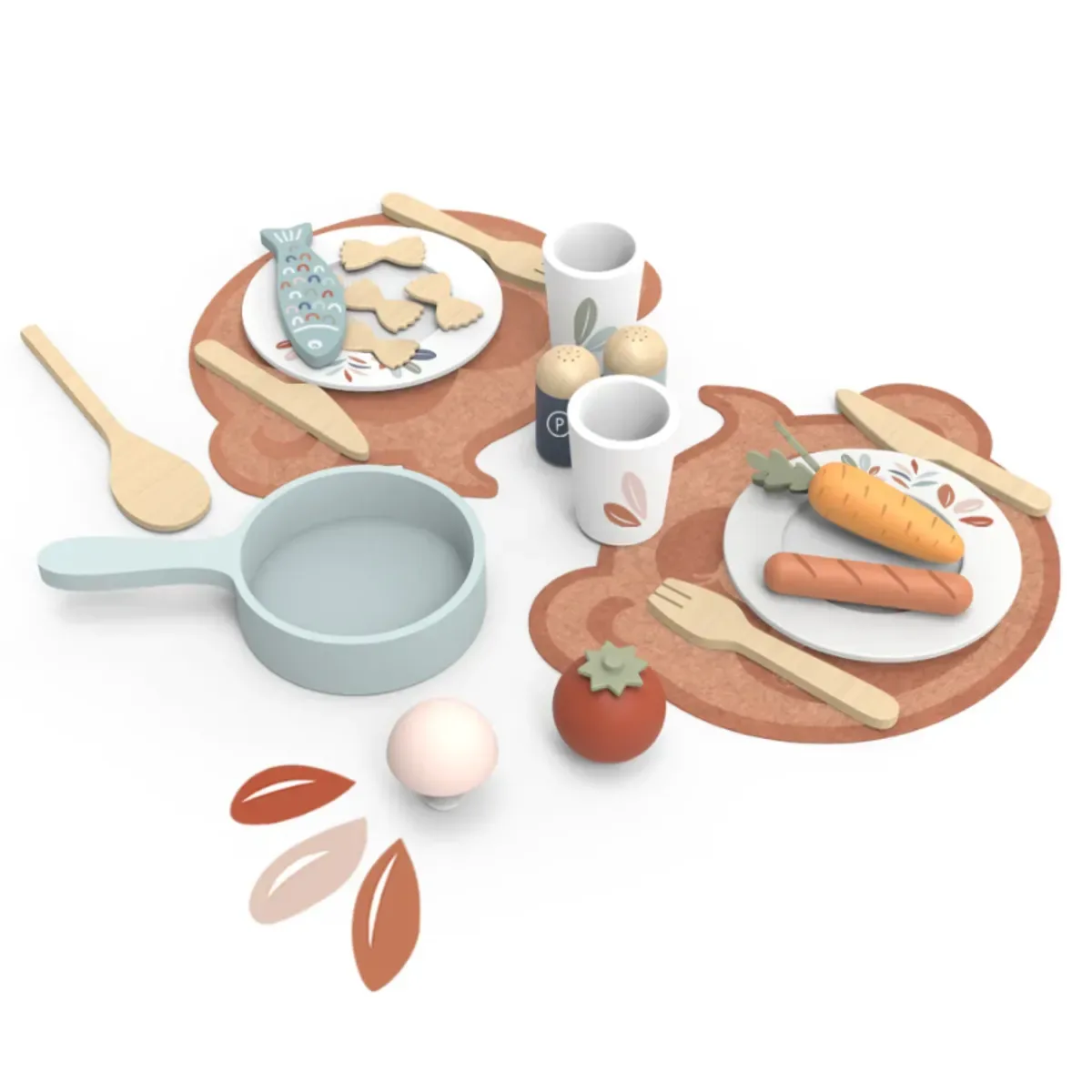 SP300 Speiseset 27x23x6,5cm fra NICI – produktbillede