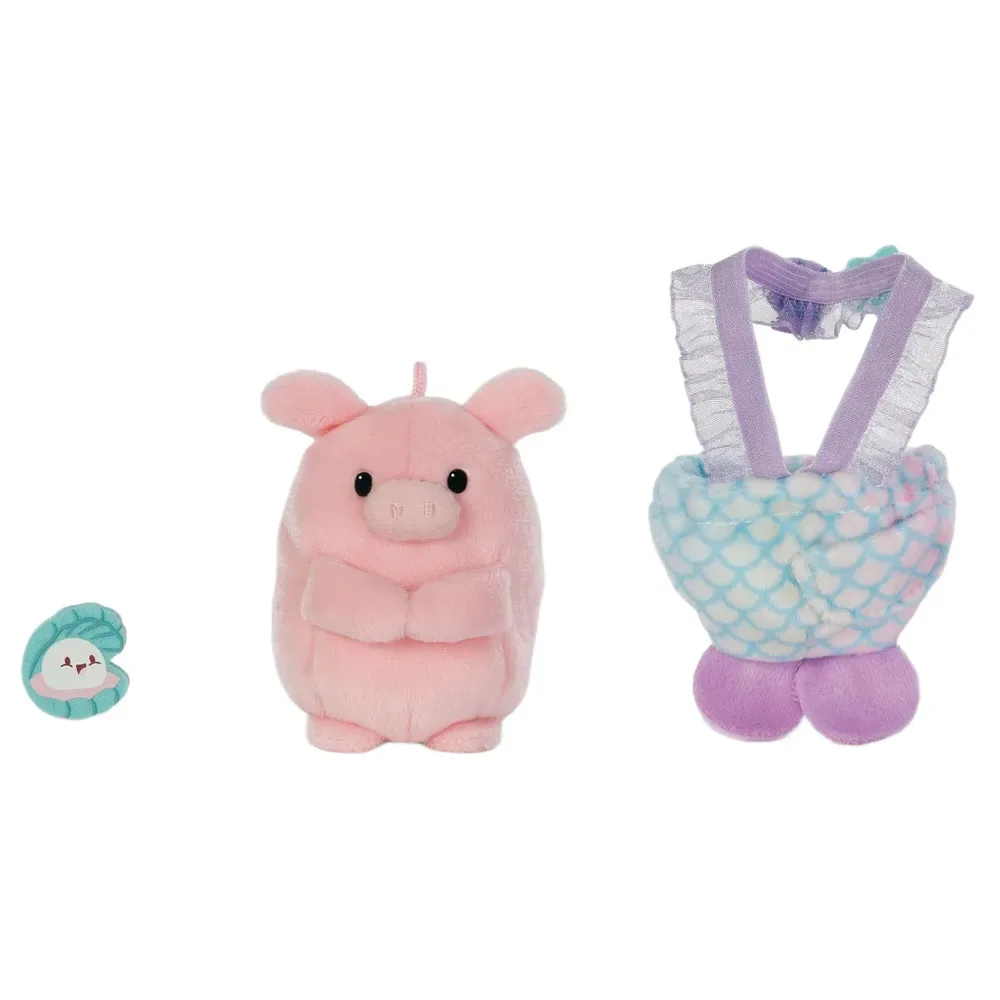 Ställ In Pigk Shell Och Mermaid Teddy 8 Cm von NICI – Produktfoto