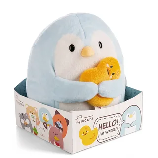 Waggelende Pinguïn Met Eend In Cadeaudoos 11x12x6.5 Cm 16 Cm fra NICI – produktbillede 2 af 2