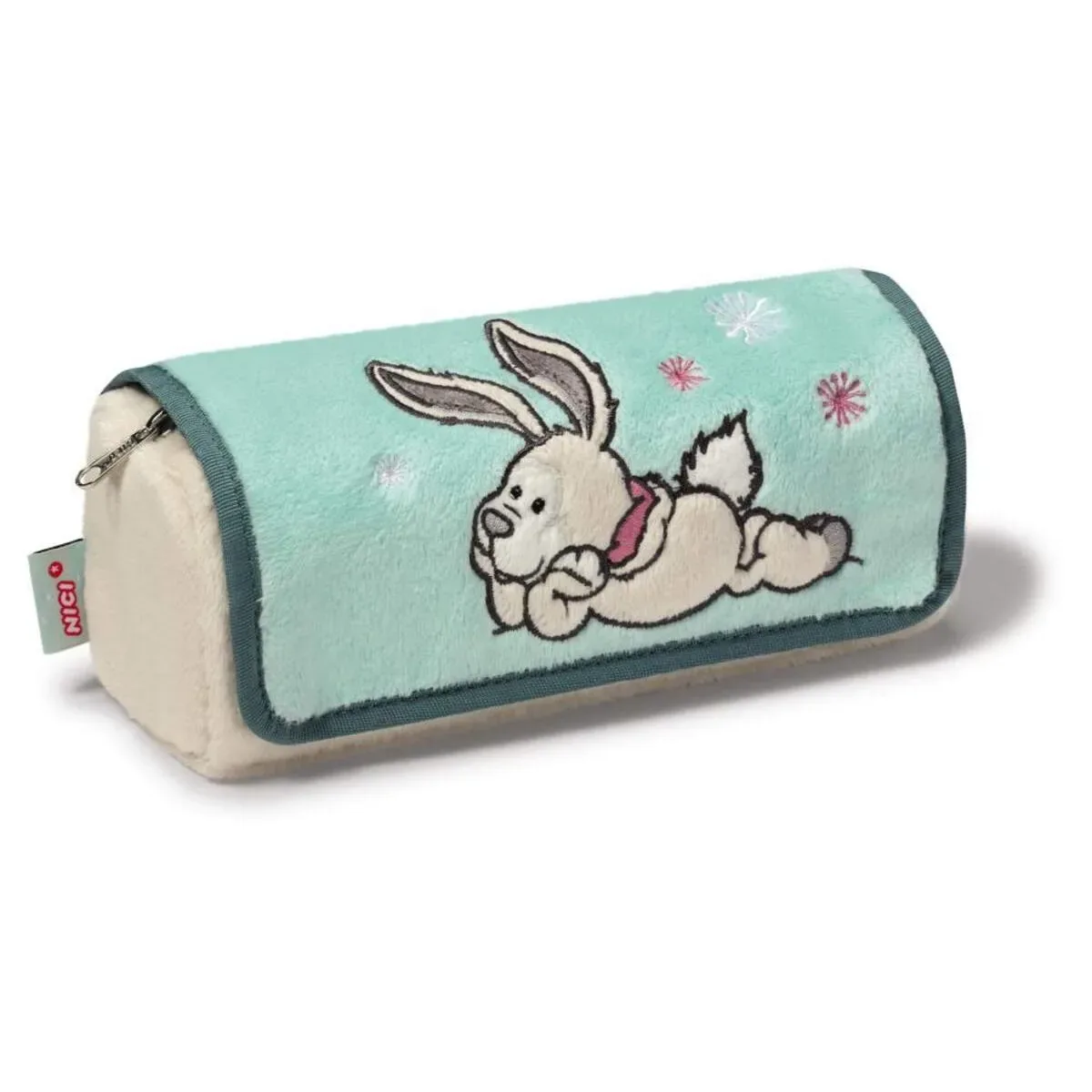 Winter 2015 Schneehase Linni Mäppchen, 19 x 7 x 7cm van NICI in Beige, Turquoise – productfoto