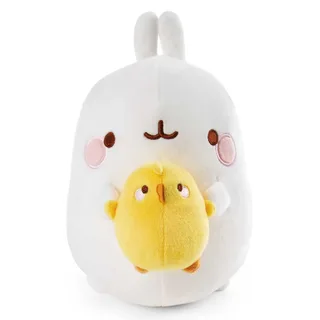 Peluche Toute Douce Molang Avec Piu Piu Dans Une Boîte Cadeau Teddy 24 Cm de NICI – photo du produit 1 sur 5