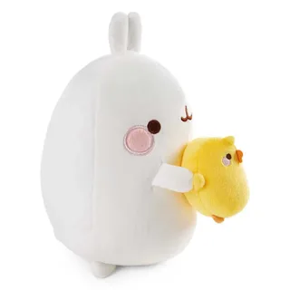 Peluche Toute Douce Molang Avec Piu Piu Dans Une Boîte Cadeau Teddy 24 Cm de NICI – photo du produit 3 sur 5