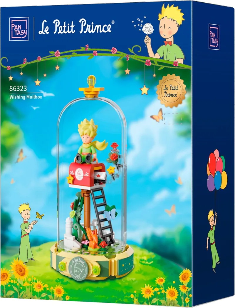 Pantasy, 3D Bouwblokjes, Le Petit Prince, Eternity Serie, Wishing Mailbox, 86323, 9,9x10,6x19,7cm von Pantasy in Multicolor – Produktfoto