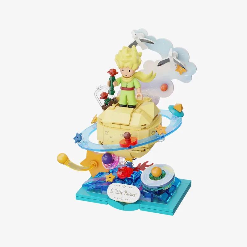 Pantasy, 3D Bouwblokjes, Le Petit Prince, Starry Ride, Planet, 86327, 11x17x9,7cm van Pantasy in Multicolor – productfoto