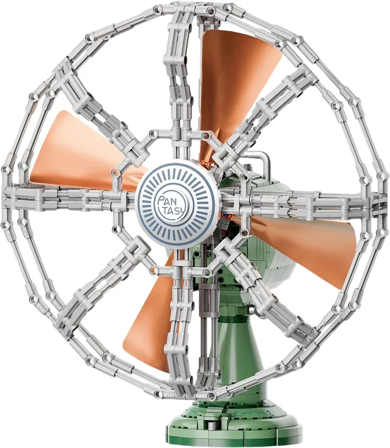 Pantasy, 3D Bouwblokjes, Retro collection, Table Fan, 85044, 27,8x21,1x34,2cm von Pantasy in Grijs – Produktfoto