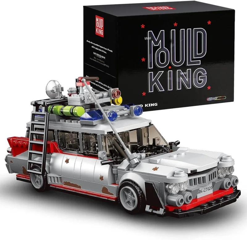 Pantasy 85020 Classi Retro Jukebox bouwset | Mega icons creator modelbouw | Console computer constructie educatief speelgoed bouwpakketten voor volwassenen & kinderen | DIY expert muziekdoos gechikt voor lego | Bouwdoos met 1273 bloks van Pantasy in Retro – Jukebox – productfoto 5 van 5