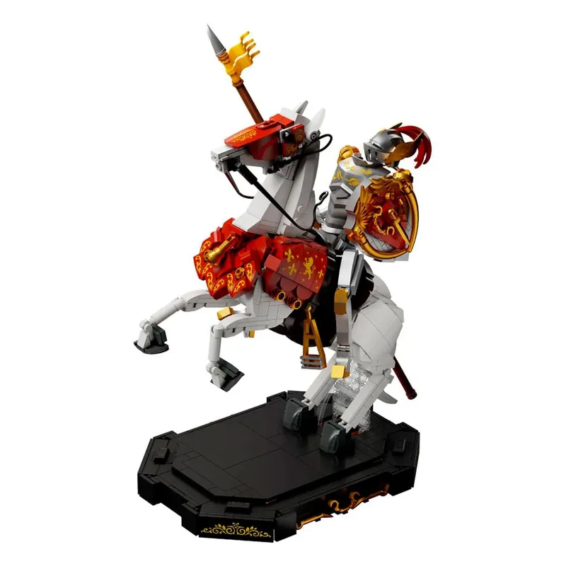 Pantasy 85030 Ridder op paard bouwset | Minifigure creator modelbouw | Technisch constructie educatief speelgoed bouwpakketten voor volwassenen & kinderen | DIY expert anime manga decoratie gechikt voor lego | Bouwdoos met 905 bloks by Pantasy in Action Figure – Knight on horse – product photo 2 of 3