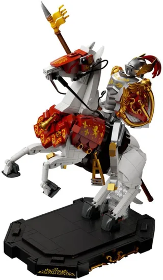 Pantasy 85030 Ridder op paard bouwset | Minifigure creator modelbouw | Technisch constructie educatief speelgoed bouwpakketten voor volwassenen & kinderen | DIY expert anime manga decoratie gechikt voor lego | Bouwdoos met 905 bloks by Pantasy in Action Figure – Knight on horse – product photo 1 of 3