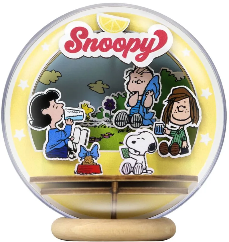 Peanuts Puremind Model Kit Wooden Theater Globe Picnic Party Model Kits von Pantasy in Multi – Produktfoto