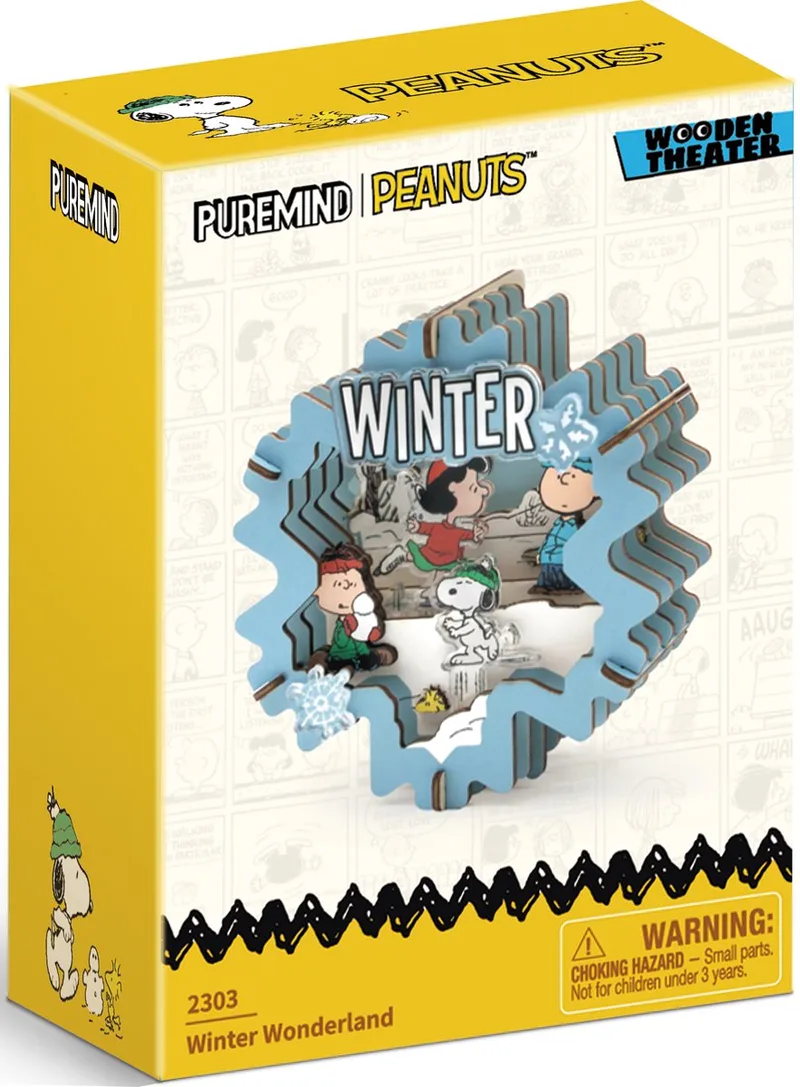 Snoopy Houten Theater | Winter Wonderland by Pantasy in Multi – product photo