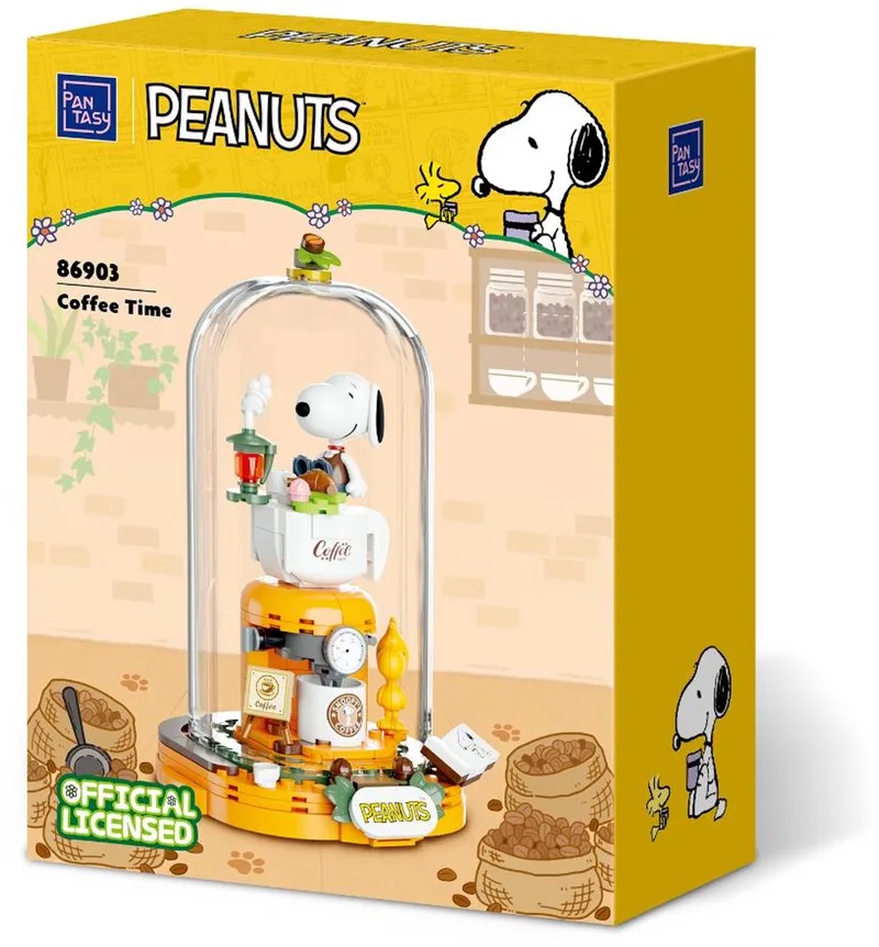 Snoopy Koffietijd - 86903 - - ONESIZE från Pantasy i Multi colour – produktbild