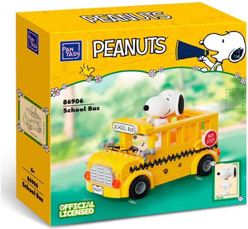 Snoopy Schoolbus - 86906 - - ONESIZE by Pantasy in Geel – product photo