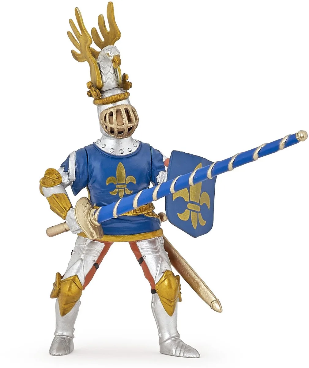 History Blauwe Ridder Fleur-de-Lys 39788 by Papo in Blue – product photo