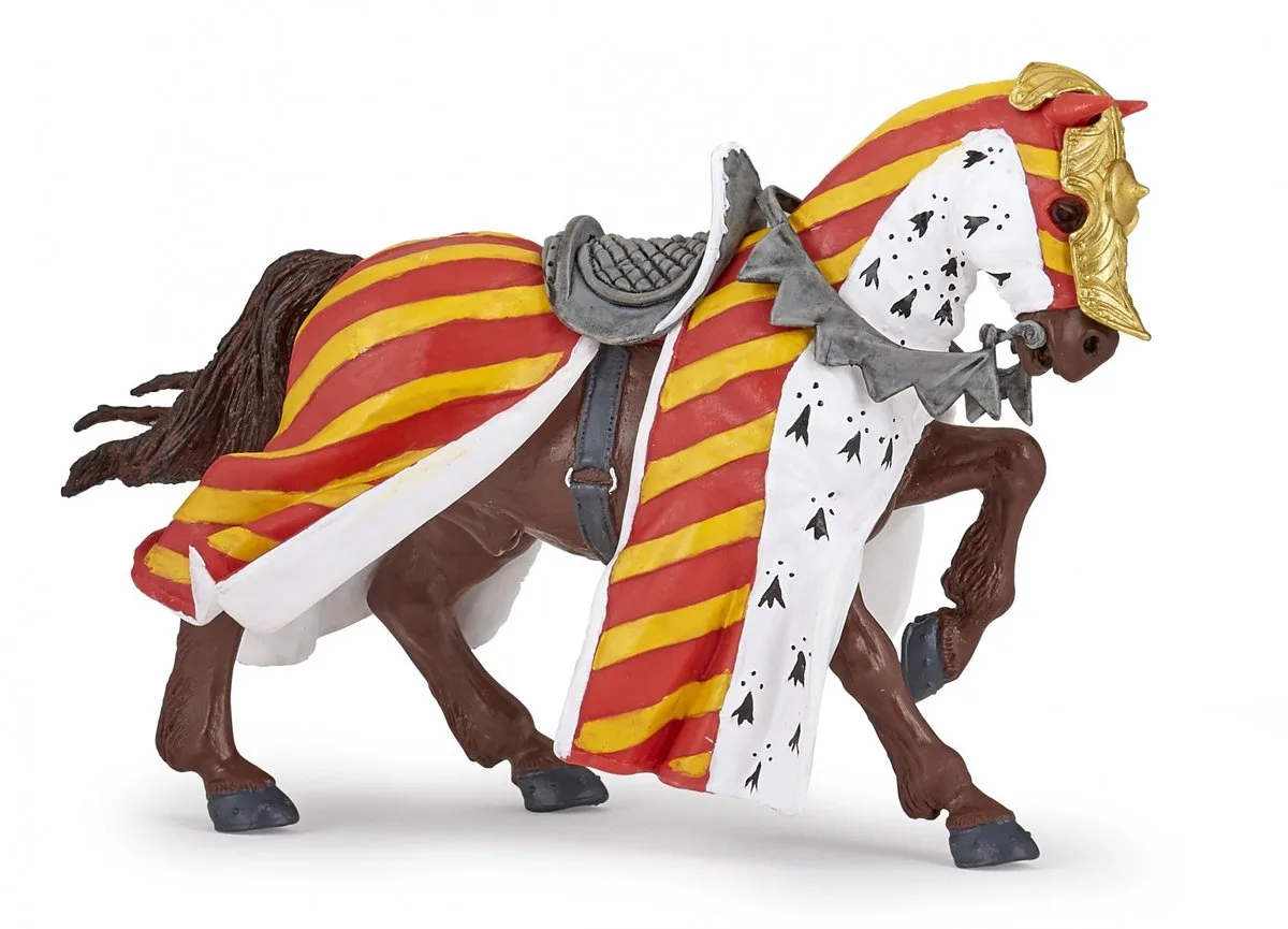 History Toernooi Paard 39945 de Papo en Multicolore – photo du produit