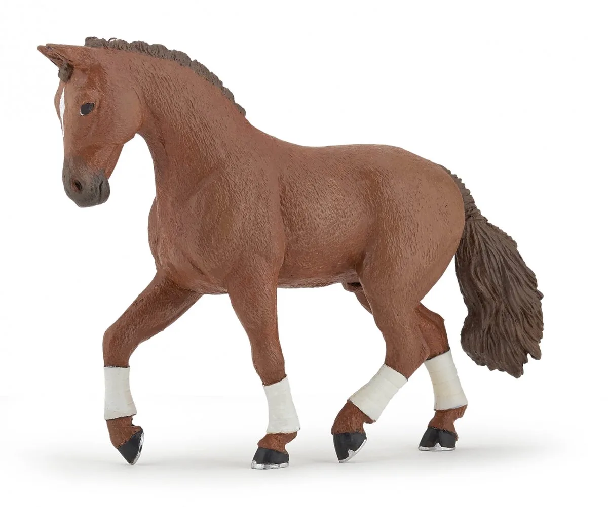 Horses Alezan Hanover Paard 51556 van Papo in Bruin – productfoto