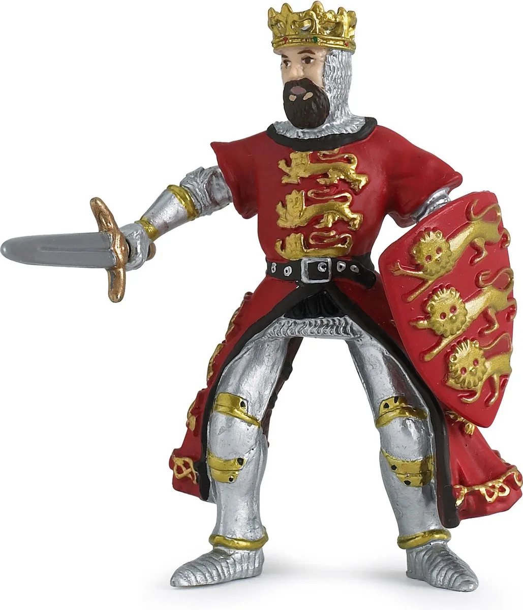 Koning Richard in rood de Papo en "rood – photo du produit