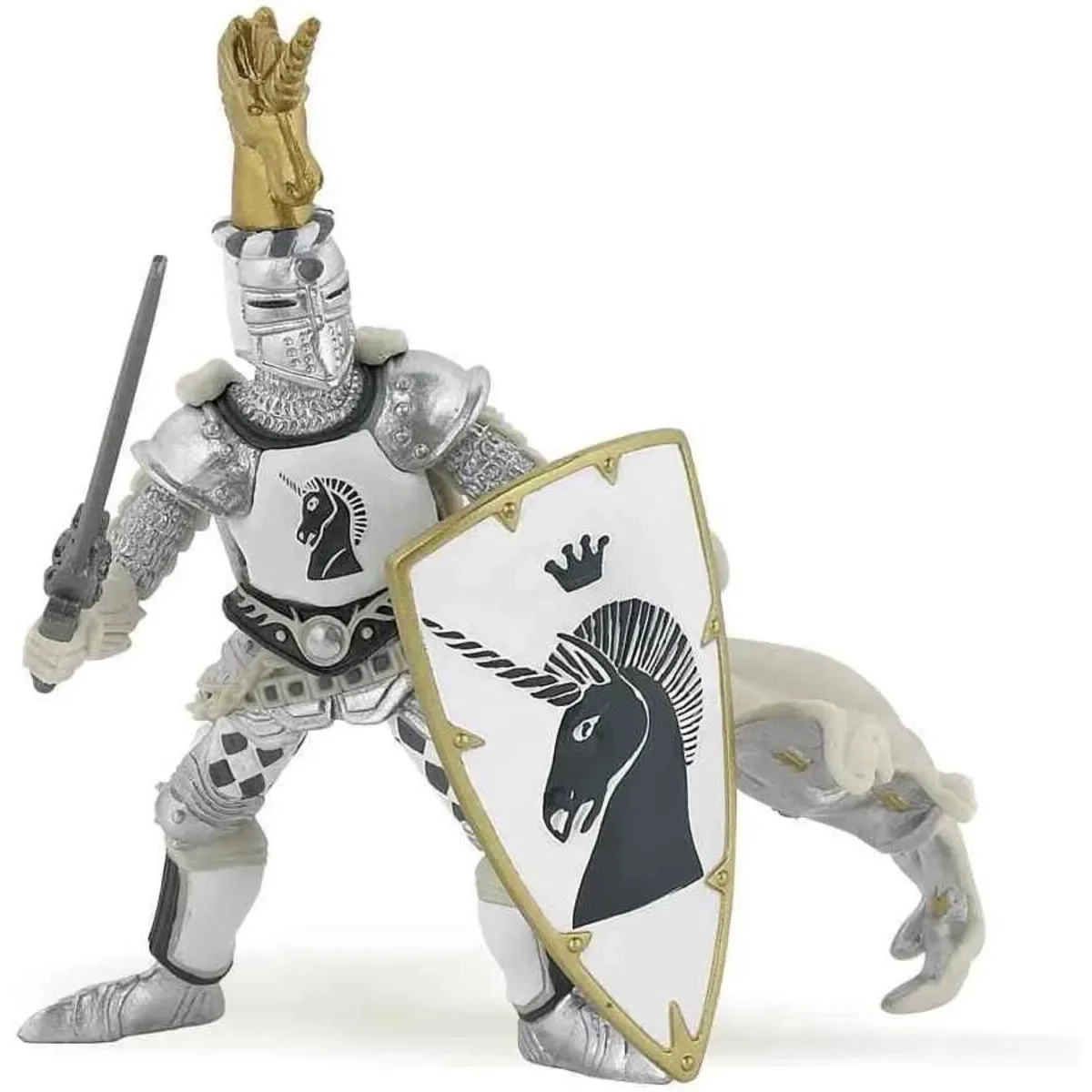 Papo 39915 Waffenmeister Einhorn von Papo – Produktfoto