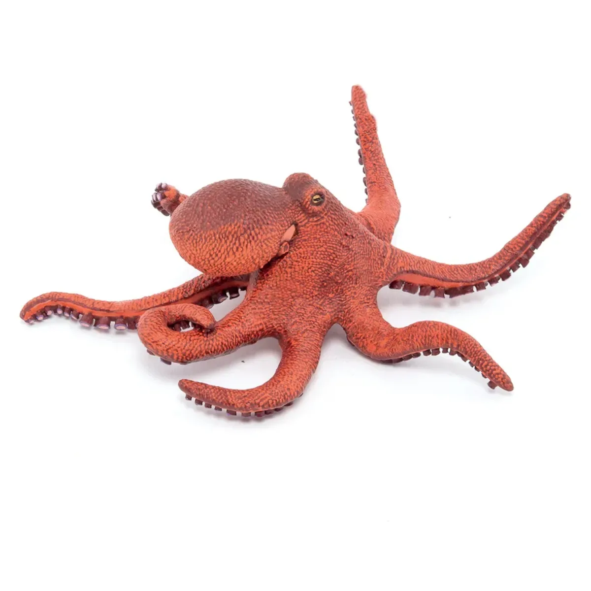 Papo 56060 Meeresuniversum kleine Oktopus Figur 11 x 10 x 4 cm handbemalt fra Papo i Orange – produktbillede