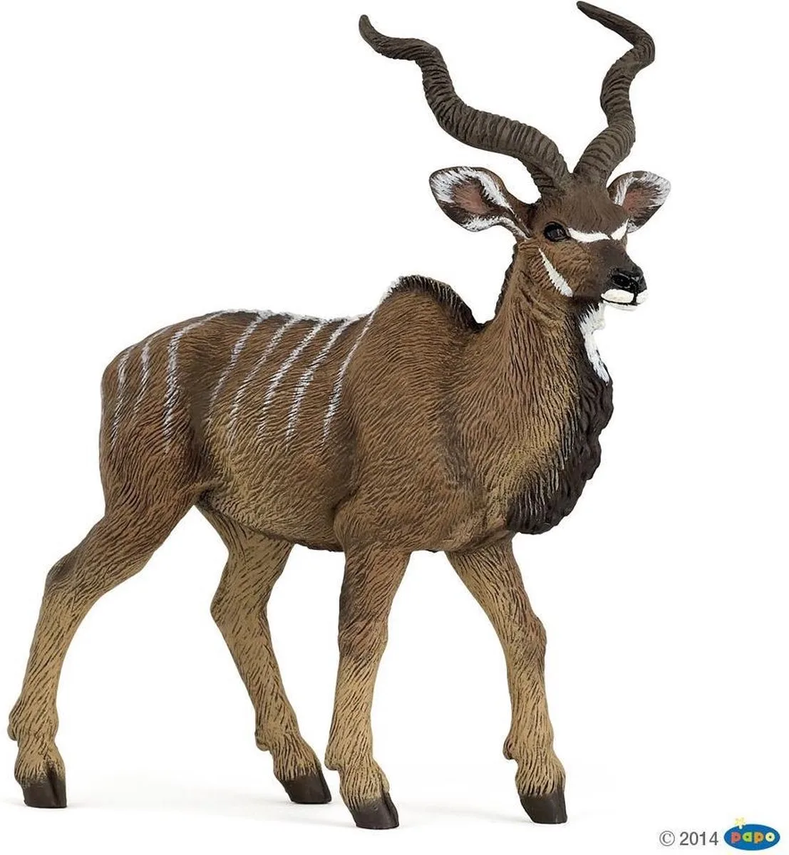 Speelfiguur - Antilope - Koudou van Papo in Meerkleurig – productfoto