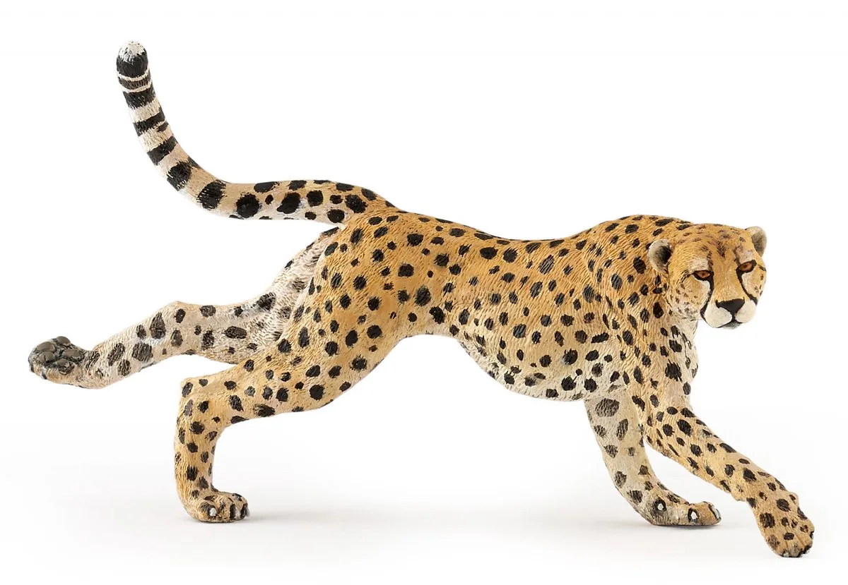 Speelfiguur - Cheetah - Rennend de Papo en Multicolore – photo du produit