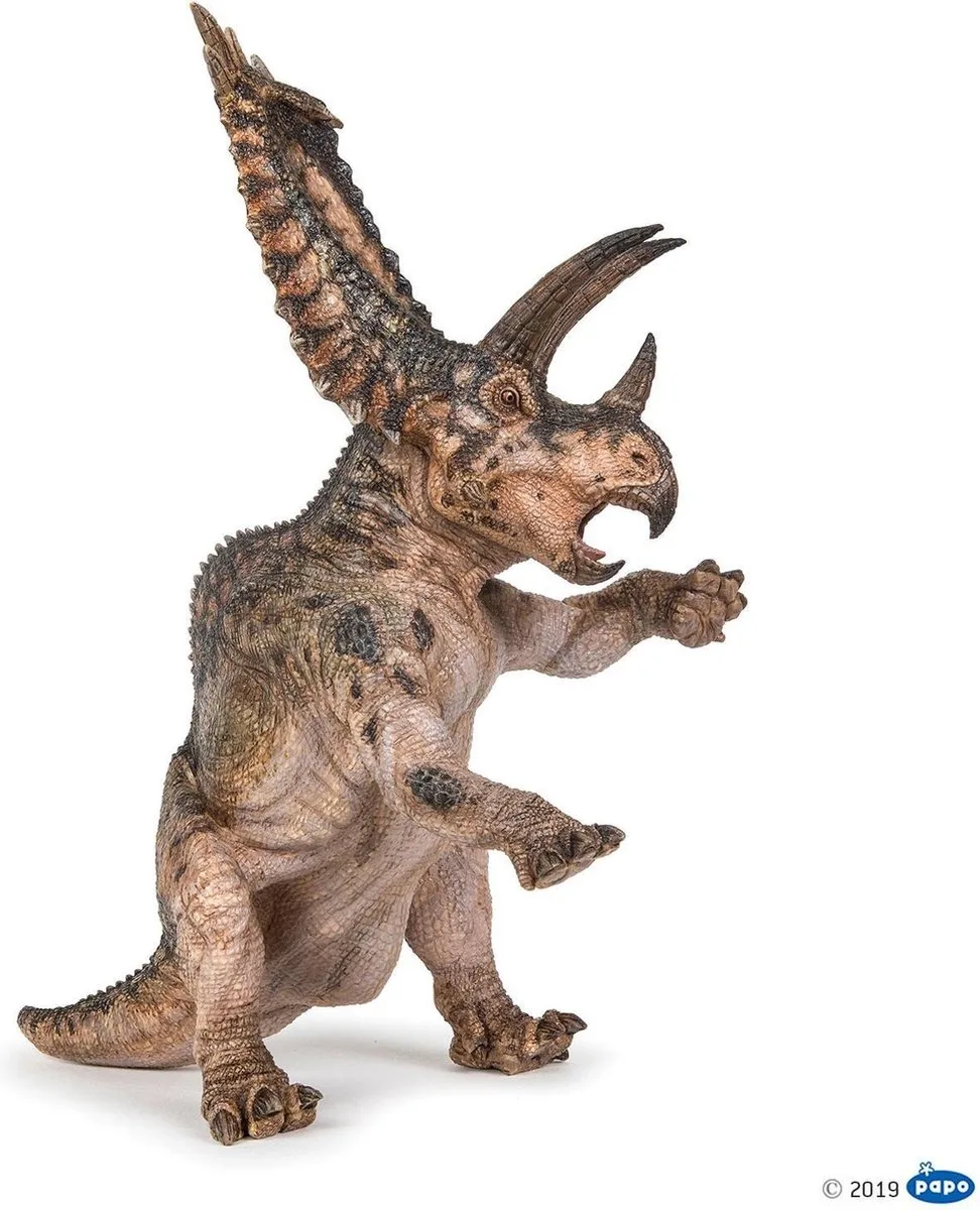 Speelfiguur - Dinosaurus - Pentaceratops de Papo en Multicolore – photo du produit