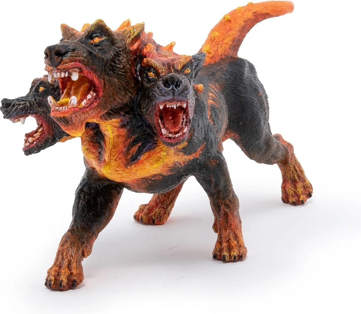 Speelfiguur - Fantasie - Cerberus - Vuur de Papo en Multicolore – photo du produit