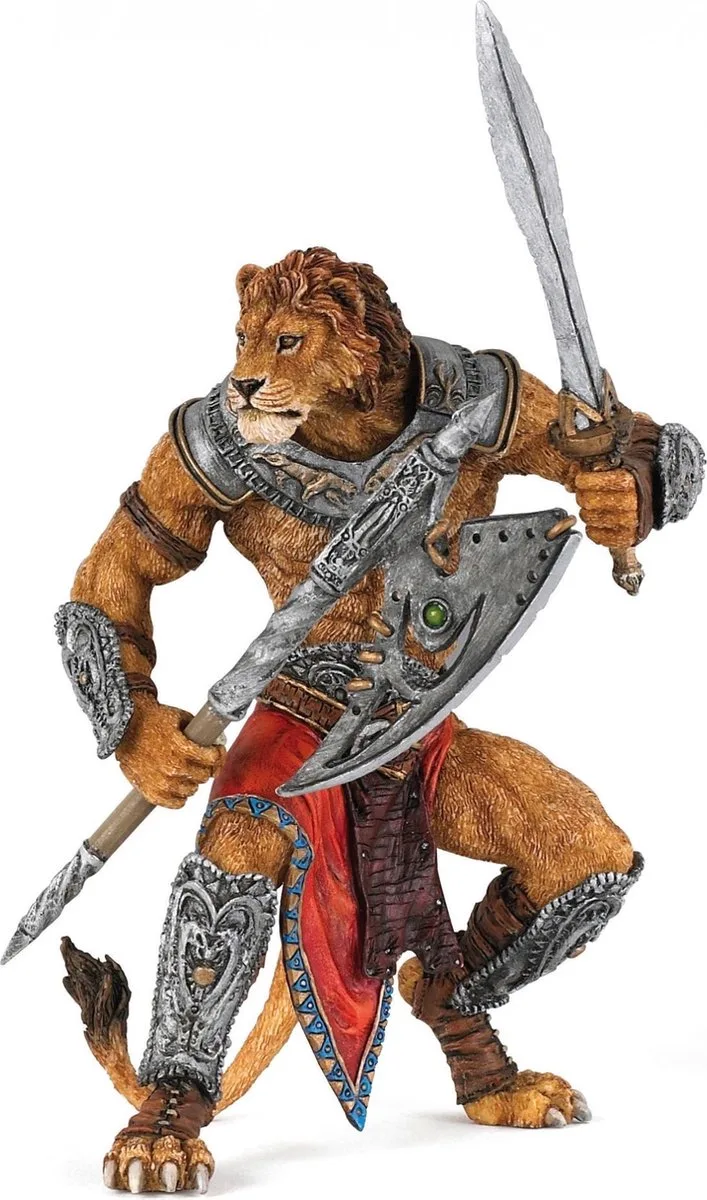 Speelfiguur - Fantasie - Mutant - Leeuwenman de Papo en Multicolore – photo du produit